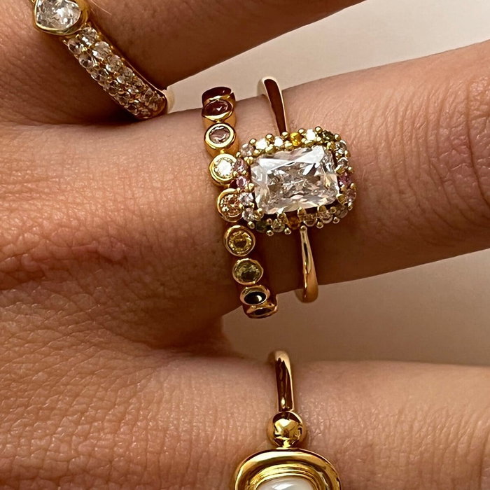 Bague Femme 24KAE 124156Y/54 Doré