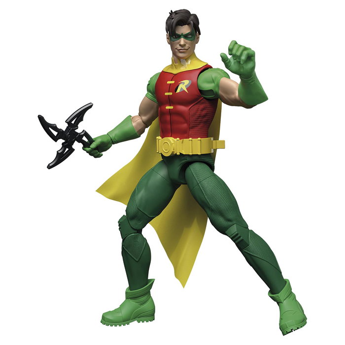 Mattel Figurine Robin 15 cm DC Universe - Jouet de collection articulé avec accessoires Mattel Figurine Robin 15 cm DC Universe - Jouet de collection articulé avec accessoires