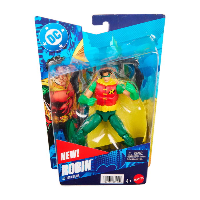 Mattel Figurine Robin 15 cm DC Universe - Jouet de collection articulé avec accessoires Mattel Figurine Robin 15 cm DC Universe - Jouet de collection articulé avec accessoires