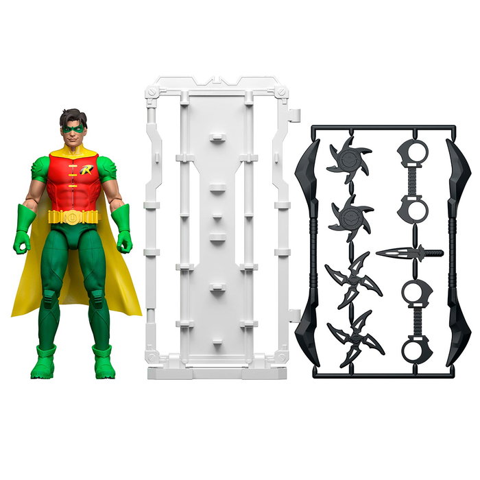Mattel Figurine Robin 15 cm DC Universe - Jouet de collection articulé avec accessoires Mattel Figurine Robin 15 cm DC Universe - Jouet de collection articulé avec accessoires