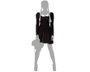 Atosa Déguisement Fille Fantôme Femme XS-S