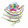 Clementoni Crazy Chic - Coffret création de bracelets de l'amitié avec perles et fils
