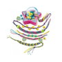 Clementoni Crazy Chic - Coffret création de bracelets de l'amitié avec perles et fils