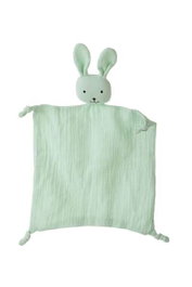 Creaciones Llopis - Doudou peluche lapin 36 cm en gaze et coton, polyester - Pour enfants dès 3 ans, sans assemblage nécessaire