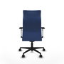 Piqueras Y Crespo Fauteuil Albacete Bleu marine avec mécanisme Synchro et bras ByN