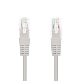 Nanocable Câble réseau RJ45 UTP CAT6 0.5m gris - Latiguillo 50cm