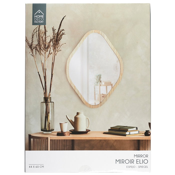 Home Deco Factory Miroir Elio 44x60 cm en bois MDF