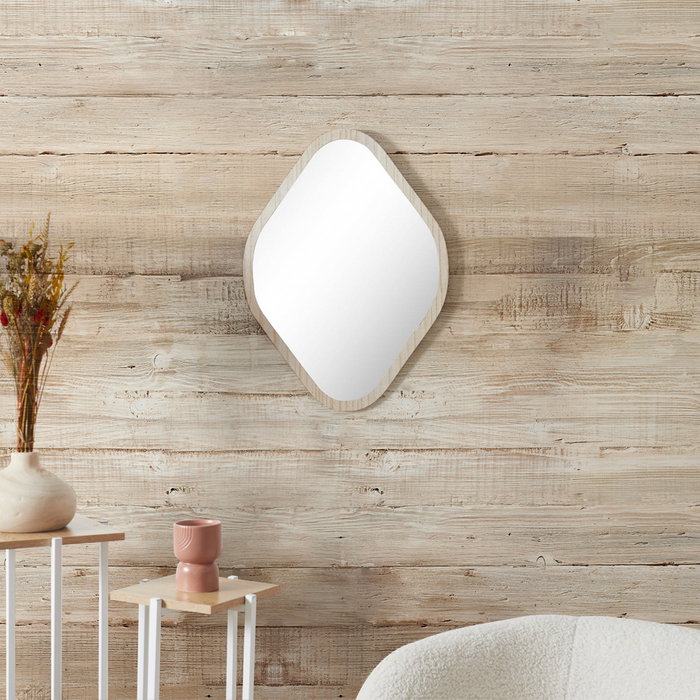 Home Deco Factory Miroir Elio 44x60 cm en bois MDF