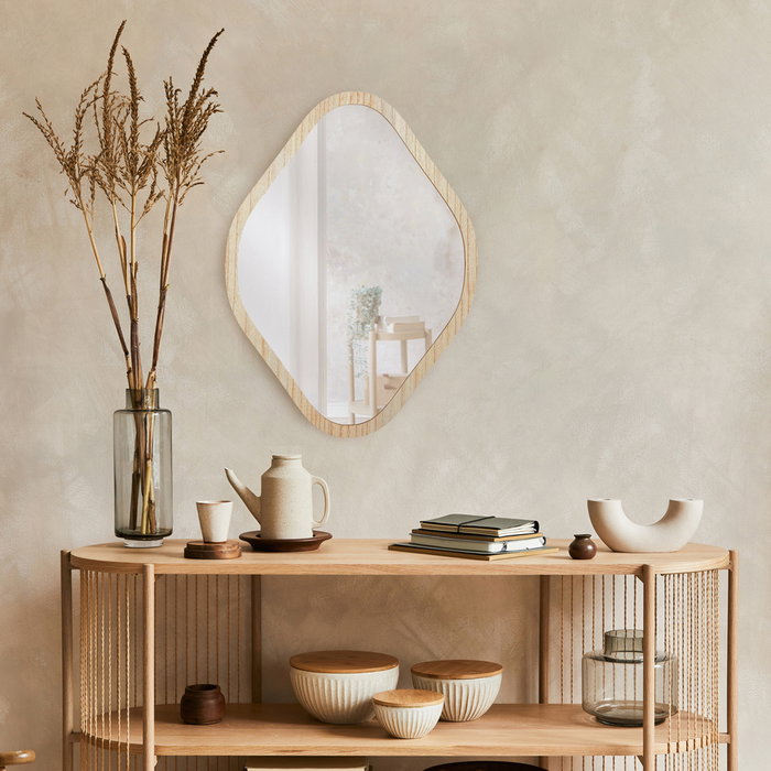 Home Deco Factory Miroir Elio 44x60 cm en bois MDF