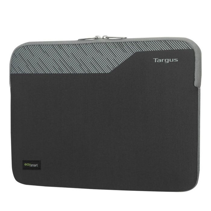 Targus Housse Pulse II EcoSmart 13-14" en Néoprène Durable 3 mm, Hydrofuge, Recycle GRS, Anthracite, Protège Ordinateur Portable