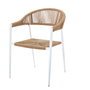 BigBuy Home Chaise de jardin Neska ii Blanc