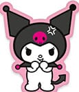 Sanrio oreiller Kuromi Smiling 36 cm Sanrio oreiller Kuromi Smiling 36 cm