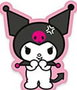 Sanrio oreiller Kuromi Smiling 36 cm