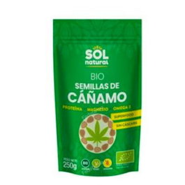 SOLNATURAL Semences de chanvre bio 250g
