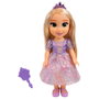 JAKKS PACIFIC Poupée Rapunzel Enredados Disney 38 cm avec accessoires - 100th Anniversary