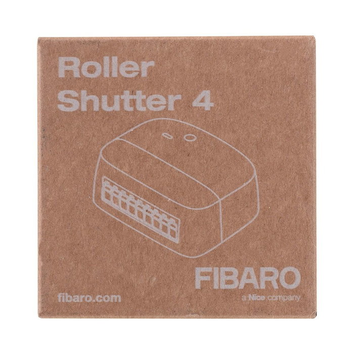 Fibaro Roller Shutter 4, Module Volets Roulants Motorisés Sans Fil Z-Wave, Réf. FGR-224 / FGR224