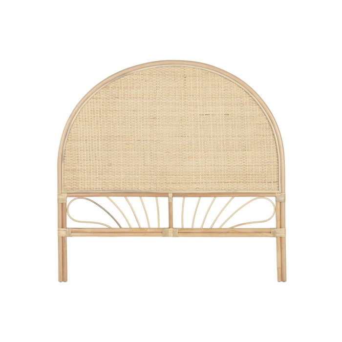Home ESPRIT Tête de lit Éléphant en Rotin Naturel