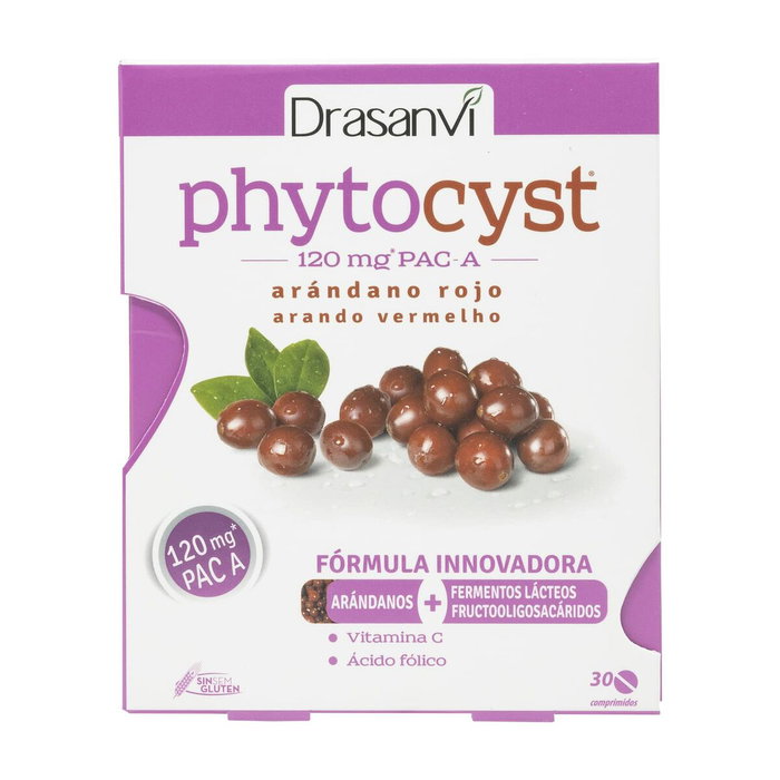 Supplément Alimentaire Drasanvi Phytocyst Canneberge 30 Unités Supplément Alimentaire Drasanvi Phytocyst Canneberge 30 Unités