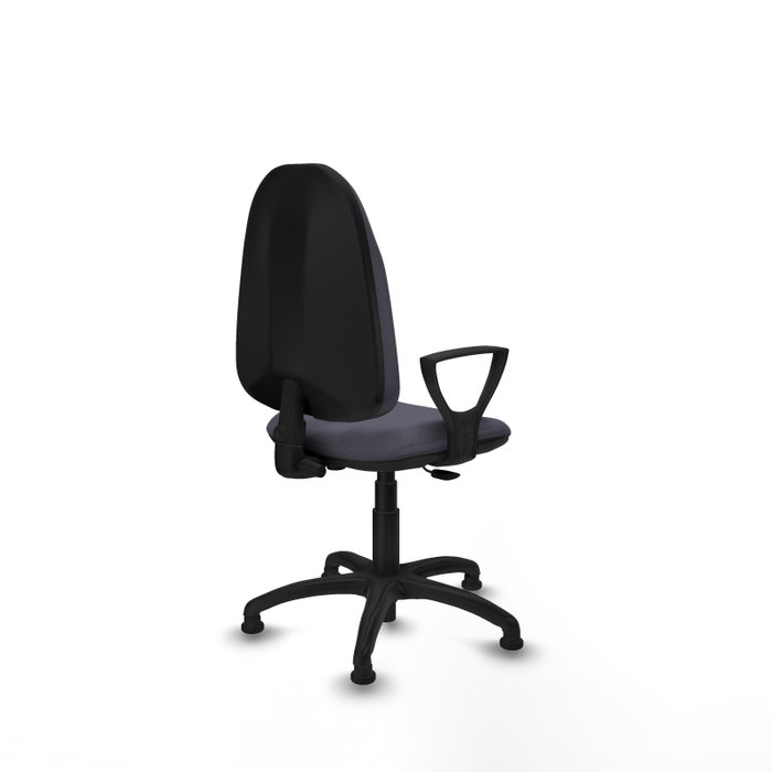 PIQUERAS Y CRESPO Chaise de bureau Algarra, Gris foncé, Tissu