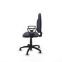 PIQUERAS Y CRESPO Chaise de bureau Algarra, Gris foncé, Tissu