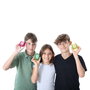 Bandai Jeu électronique d'entraînement cérébral Tap Tap - Exercices de mémoire, concentration et coordination - Modèle Sdos 4.4x7.1x6.5 cm - Modèles assortis - Dès 4 ans