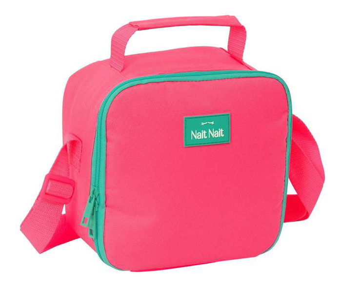 Safta Glacière Isotherme Waterproof Nevera Nait Nait "Rosa Fluor" 20x20x15 cm, Portable, pour Enfants 3 Ans et Plus Safta Glacière Isotherme Waterproof Nevera Nait Nait "Rosa Fluor" 20x20x15 cm, Portable, pour Enfants 3 Ans et Plus