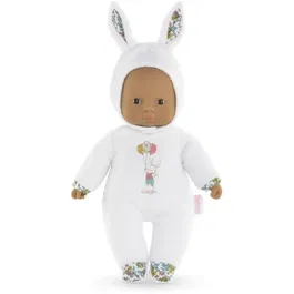 Corolle - Pti'Coeur Lapin Blanc - Poupon en tissu doux 30 cm - Doudou avec odeur vanille - Pour enfant dès 9 mois