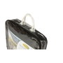 Faura Told voile camuflaje réversible noir 3 x 4 m anti-UV polyester avec anodes inox et corde