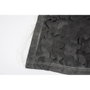Faura Told voile camuflaje réversible noir 3 x 4 m anti-UV polyester avec anodes inox et corde