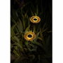 Galix Décoration lumineuse solaire Tournesol H44cm