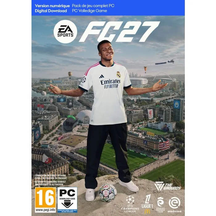 Electronic Arts EA SPORTS FC 27 - Jeu PC Edition Standard Electronic Arts EA SPORTS FC 27 - Jeu PC Edition Standard