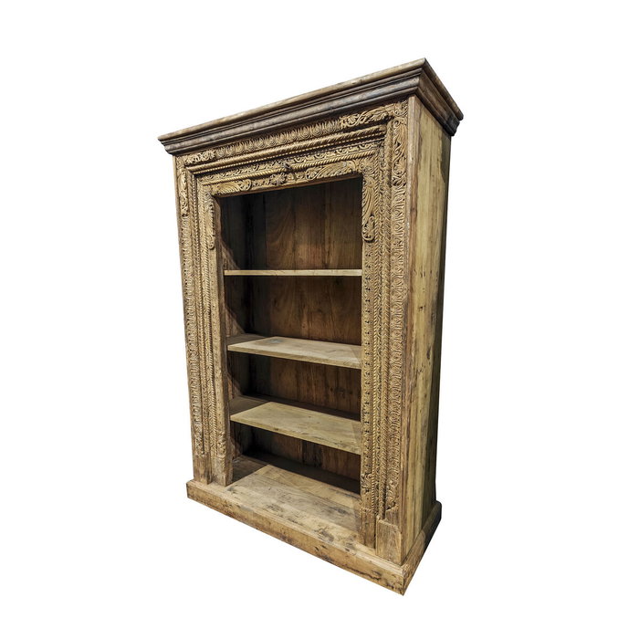 Étagère Home ESPRIT Naturel bois de teck 120 x 50 x 180 cm Étagère Home ESPRIT Naturel bois de teck 120 x 50 x 180 cm