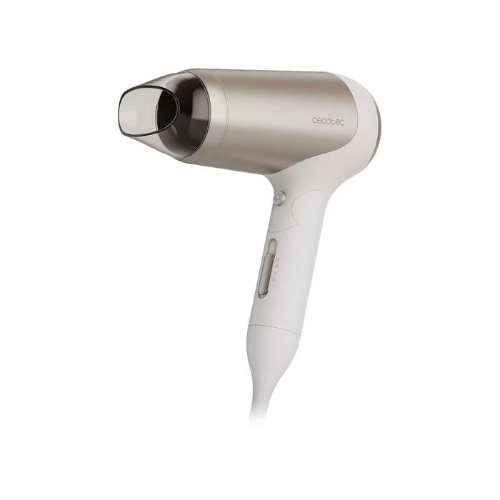 Sèche-cheveux Cecotec IoniCare Power&Go Heaven 2400W Champagne Pliable Diffuseur Ionique