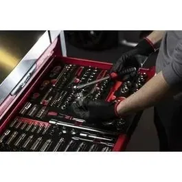 KS TOOLS 711.1011 Module de douilles et accessoires 1/4" 3/8" 1/2" 175 pièces pour servante et établi