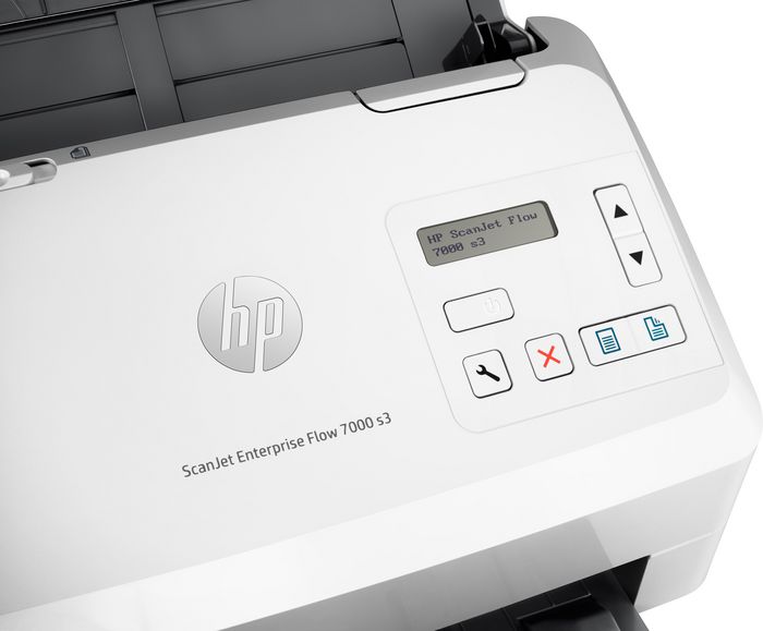 HP ScanJet Enterprise Flow 7000 s3 - Scanner professionnel à alimentation feuille à feuille (150 ipm, volumes élevés jusqu'à 7 500 pages/jour) HP ScanJet Enterprise Flow 7000 s3 - Scanner professionnel à alimentation feuille à feuille (150 ipm, volumes élevés jusqu'à 7 500 pages/jour)