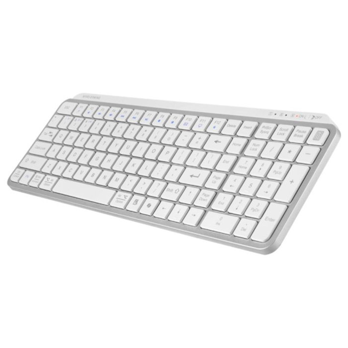 Mars Gaming MKSILENKEYSWFR Clavier Mécanique Blanc AZERTY