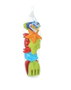Color Baby Set de pelles, râteau et 4 moules 39 cm - modèles assortis - modèles assortis - Jouet de plage en plastique PP