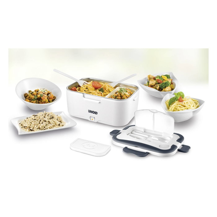 Unold 58850 Lunchbox électrique 1,5 l - Blanc Unold 58850 Lunchbox électrique 1,5 l - Blanc