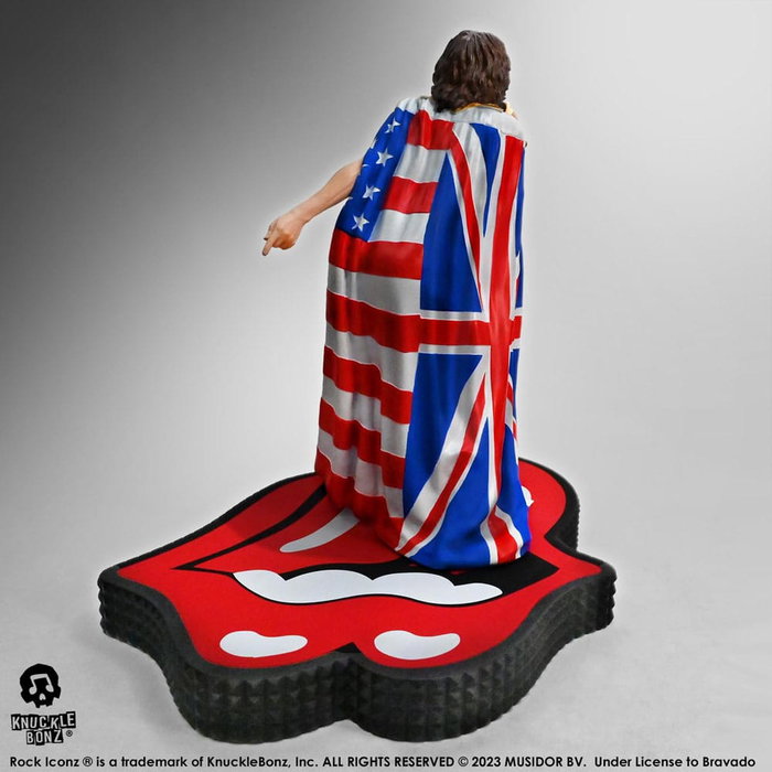 The Rolling Stones statuette Rock Iconz Mick Jagger (Tattoo You Tour 1981) 22 cm The Rolling Stones statuette Rock Iconz Mick Jagger (Tattoo You Tour 1981) 22 cm