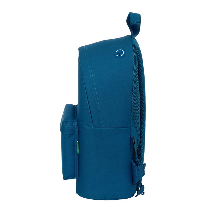 Cartable Benetton benetton basics Blue marine 31 x 41 x 16 cm Cartable Benetton benetton basics Blue marine 31 x 41 x 16 cm