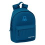 Cartable Benetton benetton basics Blue marine 31 x 41 x 16 cm