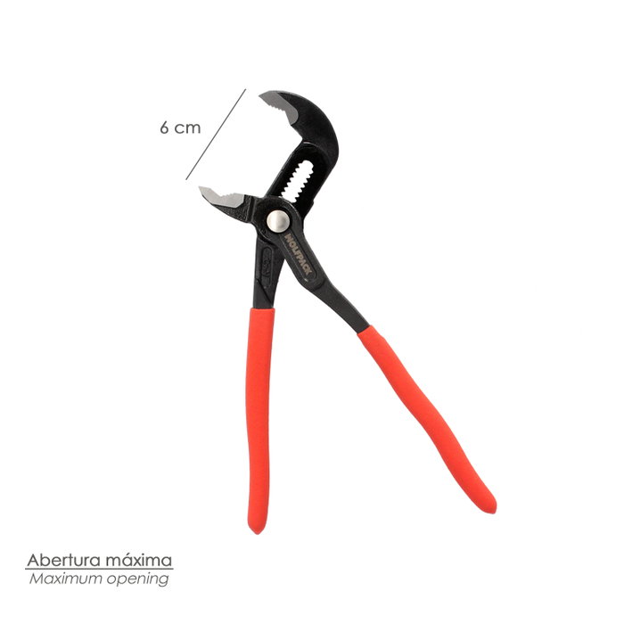 WOLFPACK LINEA PROFESIONAL Pince multiprise avec blocage 180 mm WOLFPACK LINEA PROFESIONAL Pince multiprise avec blocage 180 mm