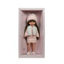 Muñecas Arias - Poupée Elegance 36 cm Chic Kids Carlota avec cheveux, corps en vinyle, pour enfants à partir de 3 ans