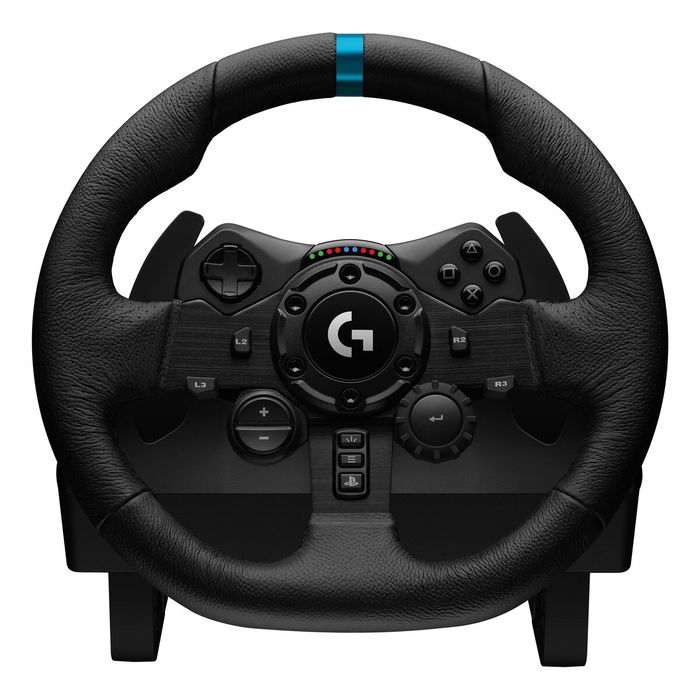 Logitech 991-000531 Volant de course avec retour de force G923 SE et levier de vitesse pour PlayStation, noir