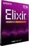Elixir Jeu de cordes acoustiques Nanoweb 80/20 Bronze Medium Light 12-56