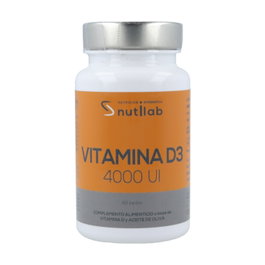 Nutilab Vitamina D3 4000 UI 60 perles