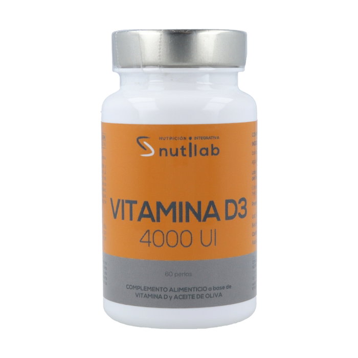 Nutilab Vitamina D3 4000 UI 60 perles Nutilab Vitamina D3 4000 UI 60 perles