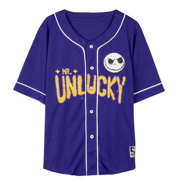 Cerdá T-shirt baseball Nightmare Before Christmas Homme XXL Lilas