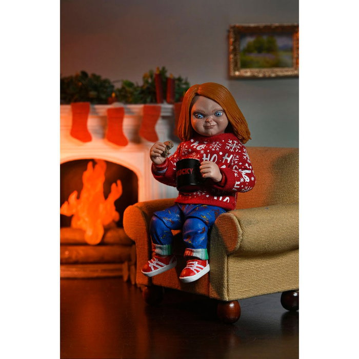 NECA Figura Ultimate Chucky Holiday Chucky 18cm