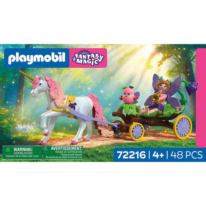 PLAYMOBIL Charrette avec Licorne 72216 PLAYMOBIL Charrette avec Licorne 72216